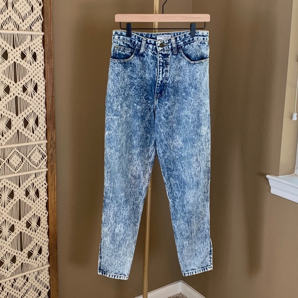Vintage Georges Marciano for Guess Acid Wash Jeans Size 30 - 80s Retro, High-Ris - Picture 1 of 11